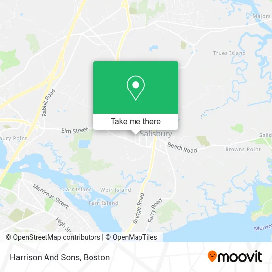 Harrison And Sons map