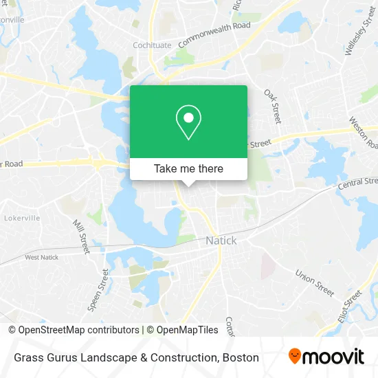 Grass Gurus Landscape & Construction map