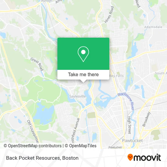 Back Pocket Resources map