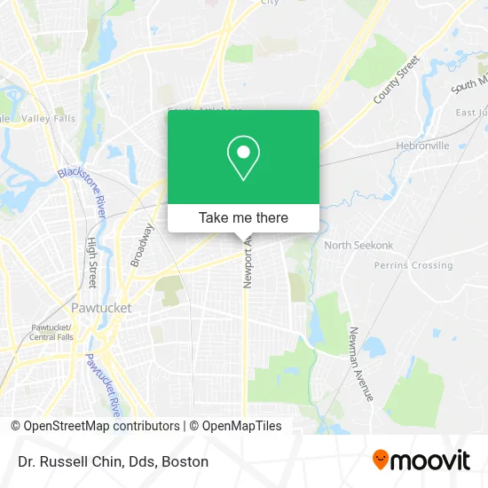 Dr. Russell Chin, Dds map