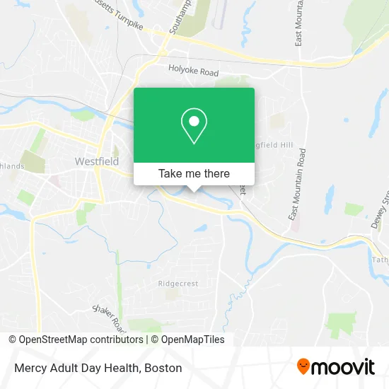 Mercy Adult Day Health map