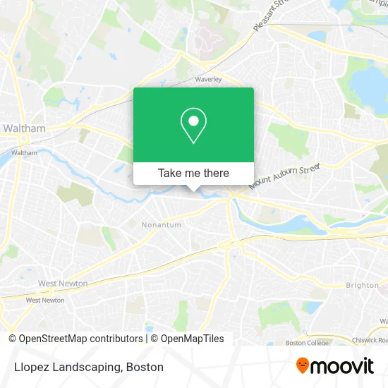 Llopez Landscaping map
