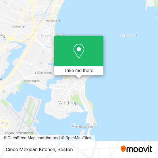 Cinco Mexican Kitchen map