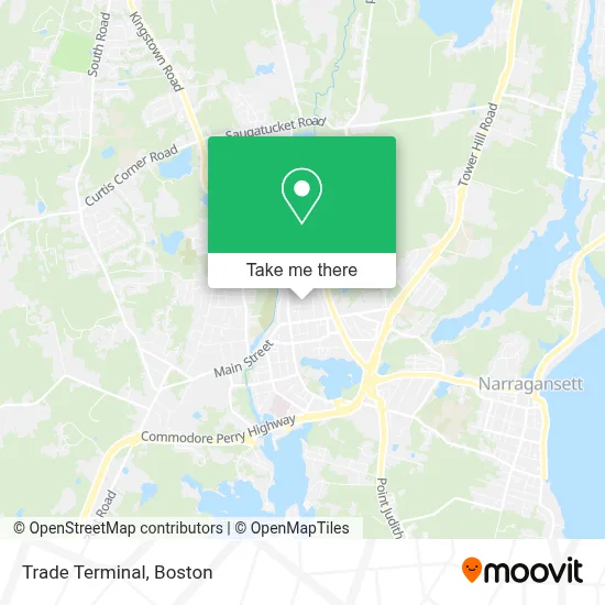 Trade Terminal map