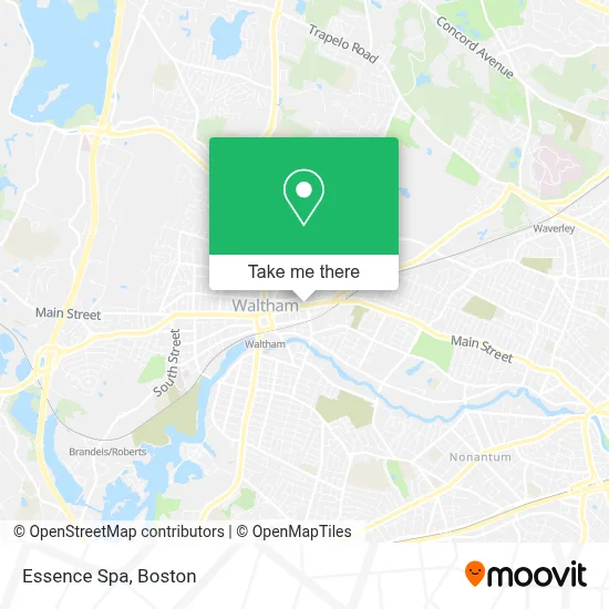 Essence Spa map