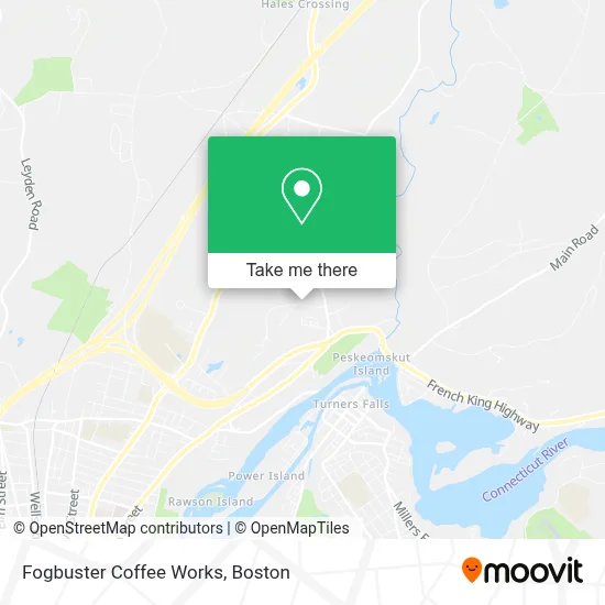 Fogbuster Coffee Works map