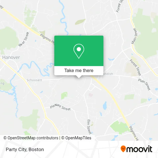 Party City map