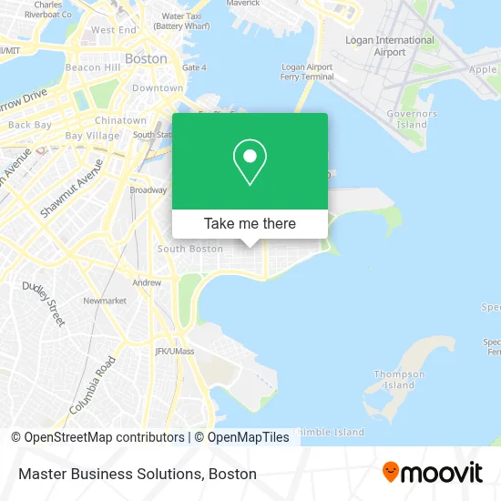 Master Business Solutions map