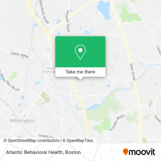 Atlantic Behavioral Health map