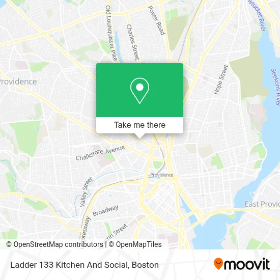 Ladder 133 Kitchen And Social map