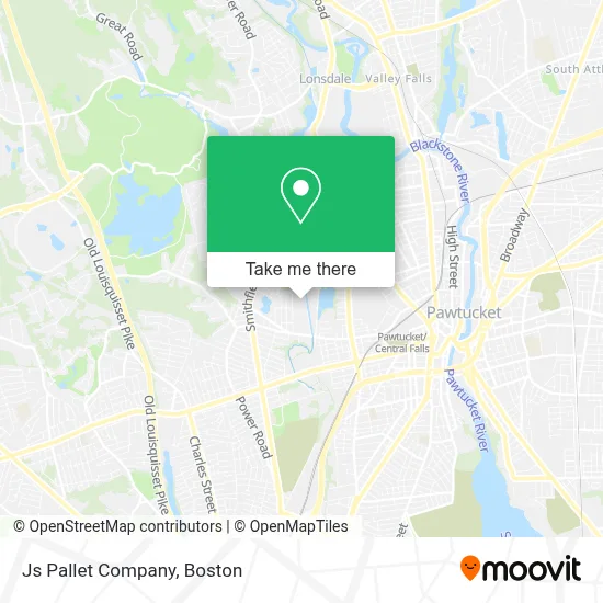 Js Pallet Company map