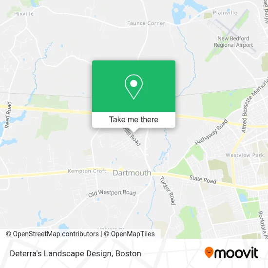 Deterra's Landscape Design map