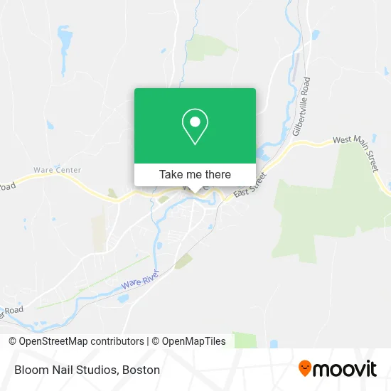 Bloom Nail Studios map