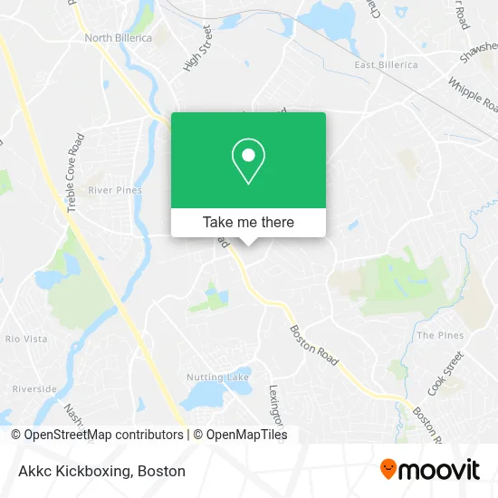 Akkc Kickboxing map
