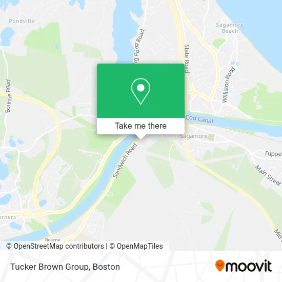 Tucker Brown Group map