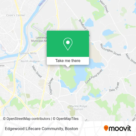 Edgewood Lifecare Community map