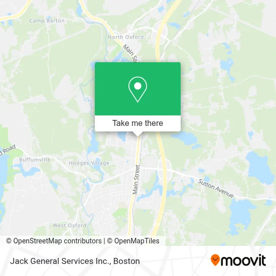 Jack General Services Inc. map