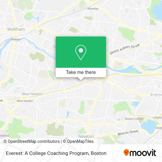 Everest: A College Coaching Program map