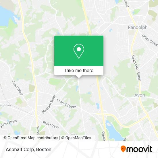 Asphalt Corp map