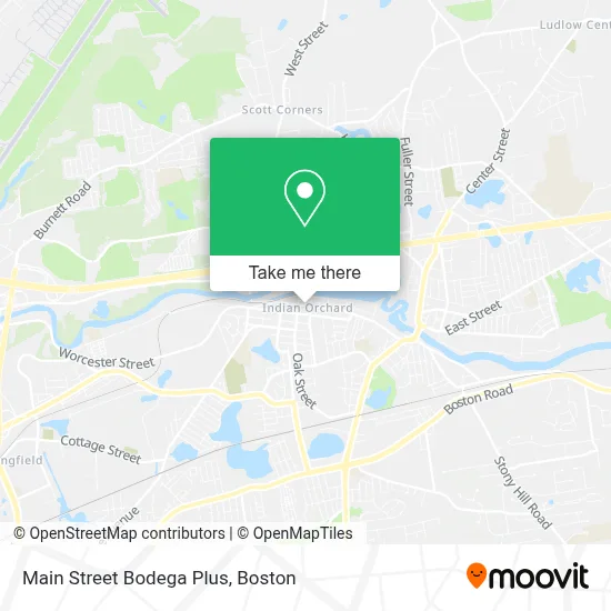 Main Street Bodega Plus map
