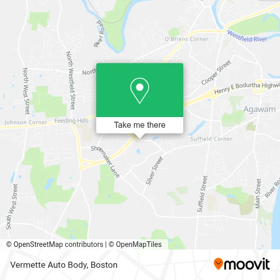 Vermette Auto Body map