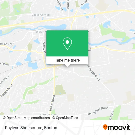 Payless Shoesource map
