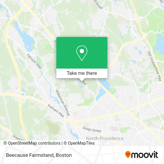 Beecause Farmstand map