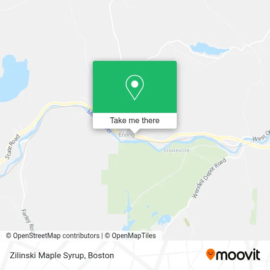 Zilinski Maple Syrup map