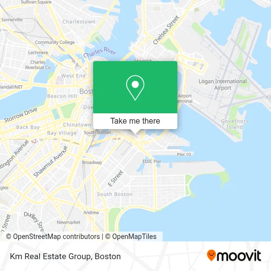 Km Real Estate Group map