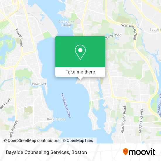 Bayside Counseling Services map