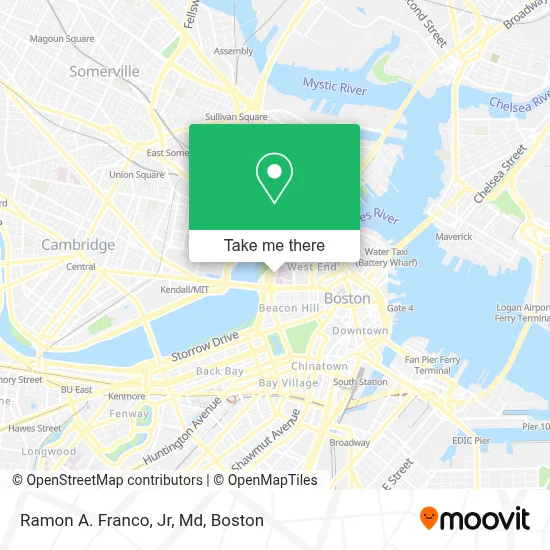 Ramon A. Franco, Jr, Md map