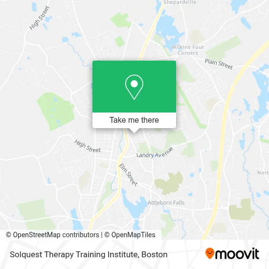 Solquest Therapy Training Institute map