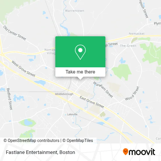 Fastlane Entertainment map