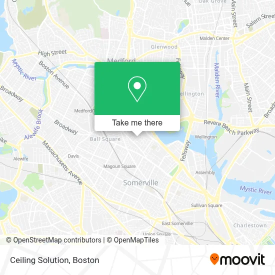 Ceiling Solution map