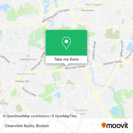 Clearview Audio map