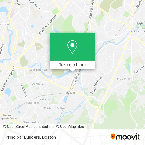 Principal Builders map