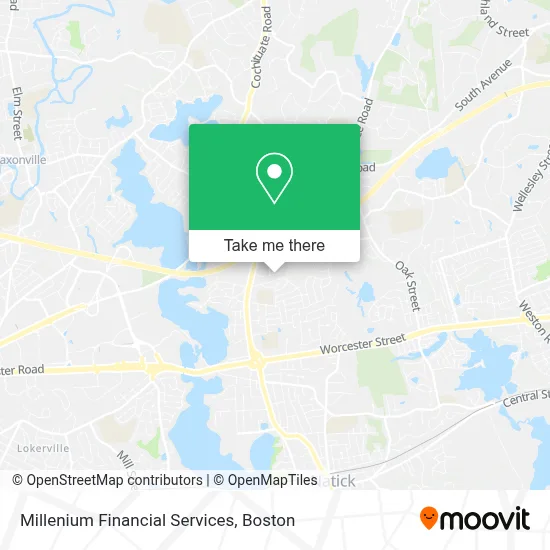 Millenium Financial Services map