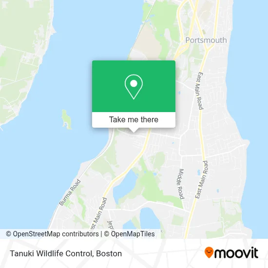 Tanuki Wildlife Control map