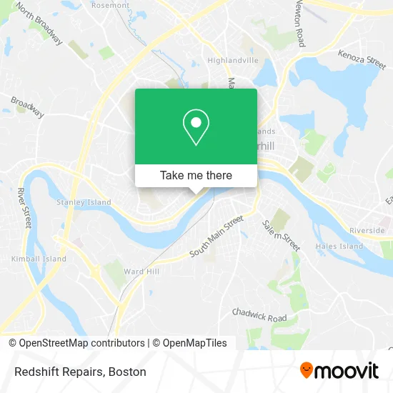 Redshift Repairs map