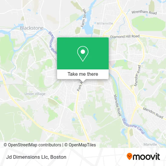 Jd Dimensions Llc map