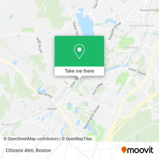 Citizens Atm map
