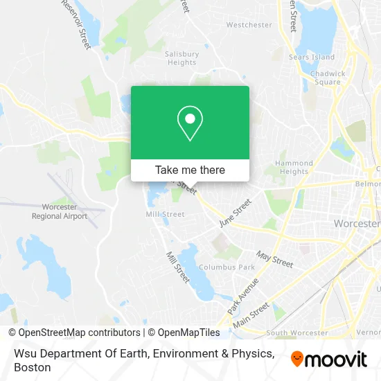 Wsu Department Of Earth, Environment & Physics map