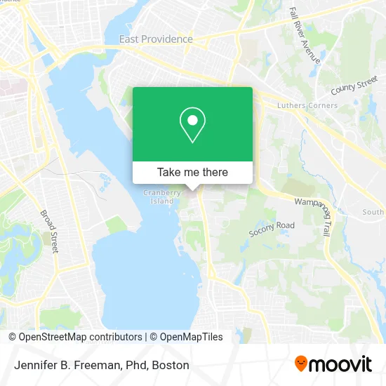 Jennifer B. Freeman, Phd map