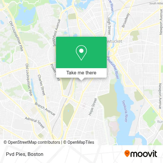 Pvd Pies map