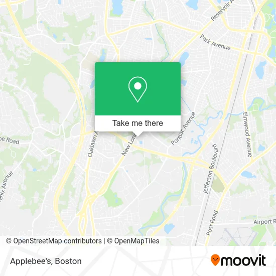 Applebee's map