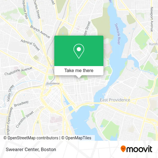Swearer Center map
