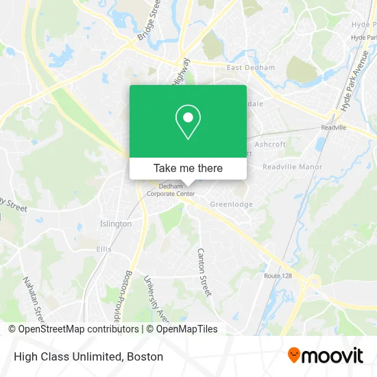 High Class Unlimited map