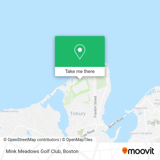Mink Meadows Golf Club map