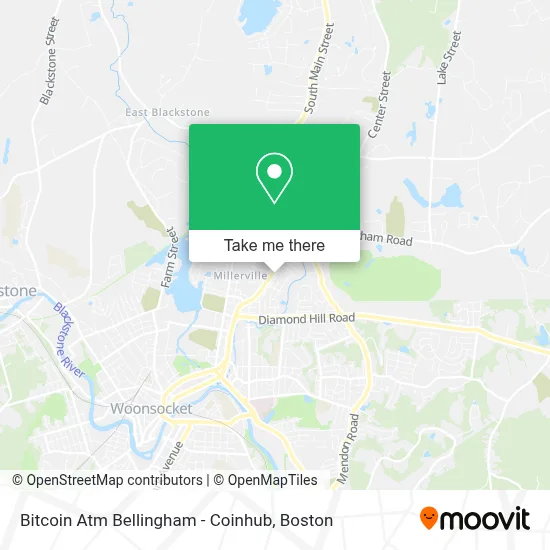 Bitcoin Atm Bellingham - Coinhub map