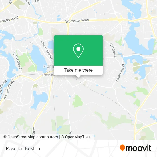 Reseller map
